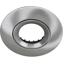 Dæksel VELIA rund, 6 stk., aluminium børstet