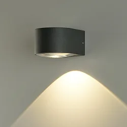 Udendørs wall luminaire ANIA IP65, antracit 