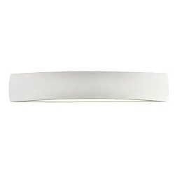 Væglampe ALBA 16/3386-53 up / down, overmalbar E14 IP20, opal, hvid dæmpbar