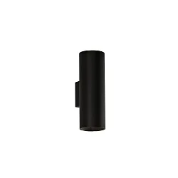 Væglampe PIPE 16/3986-2 2-flammer IP20, sort