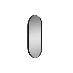 Spejl uden belysning DANIELA 9755, sort blank