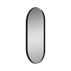 Spejl uden belysning DANIELA 9755, sort blank