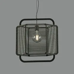 Pendel CORDA 50 E27 IP20, grøn 