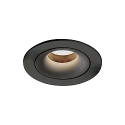Downlight MUSCA 3947/11 1-flamme GU10 IP20, sort