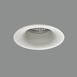 Indbygningslampe WINKA GU10 IP20, opal, hvid  CRI >80