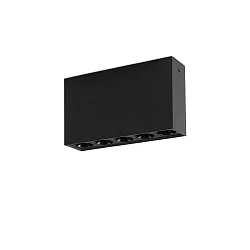 Loftlampe INVISIBLE 3980/138 IP20, sort