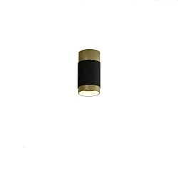 Loftlampe LUX 3989/6 IP20, guld, sort blank