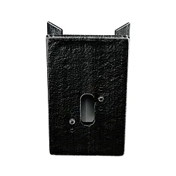 Corner bracket square Type No. 1006 for Albert Outdoor Wall luminaires, stainless steel / anthracite matt