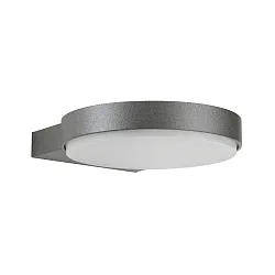 LED Udendørs Væglampe Type nr. IP44, 0290, 16W 3000K 1600lm, Støbt aluminium / Akrylglas opal, antracit