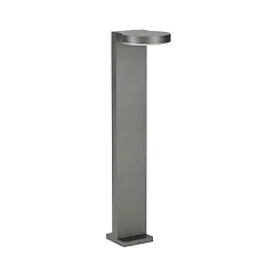 LED Pullertlampe Type nr. 2290, IP44, højde 90cm, 16W 3000K 1600lm, Støbt aluminium / Akrylglas opal, antracit