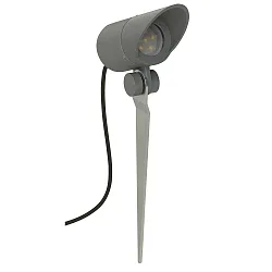 Spytlampe TYPE NO 2395 svingbar GU10 IP44, antracit dæmpbar