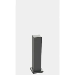 Udendørs Energikolonne tom Type nr. 4405, IP54, maks. 3  indsatser, uden belysning, uden Skiftefunktion, antracit