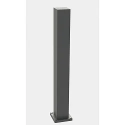 Udendørs Energikolonne tom Type nr. 4409, IP54, maks. 7 valgfri indsatser, uden belysning, uden Skiftefunktion, antracit