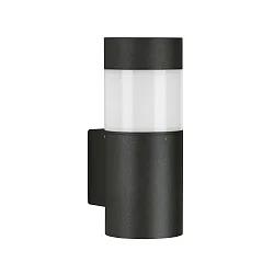 LED Udendørs Væglampe Type nr. 0274, IP54 IK08, 9W 3000K 1000lm, glas opal, sort matt