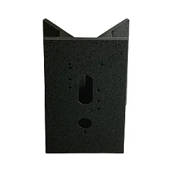 Corner bracket square Type No. 1006 for Albert Outdoor Wall luminaires, black matt