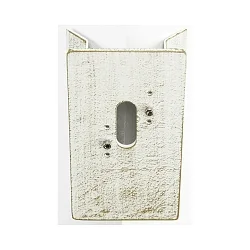 Corner bracket square Type No. 1006 for Albert Outdoor Wall luminaires, white-gold