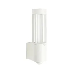 Udendørs Væglampe Type nr. 0215, IP44, E27 maks. 20W, Støbt aluminium / Opalglas, hvid