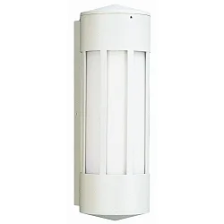 Outdoor Wall luminaire Type No. 0240, IP44, E27 QA55 max. 57W, cast alu / opal glass, white