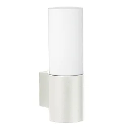 LED Udendørs Væglampe Type nr. 0277, IP44, 10W 3000K 900lm, Støbt aluminium / Opalglas, dæmpbar, hvid