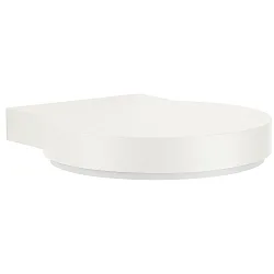 LED Udendørs Væglampe Type nr. IP44, 0290, 16W 3000K 1600lm, Støbt aluminium / Akrylglas opal, hvid