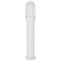 Bollard light Type No. 2015, IP44, height 83.5cm, E27 QA55 max. 57W, cast alu / opal glass, white matt