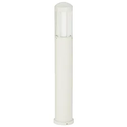 Pullertlampe Type nr. 2221, IP44, højde 90cm, E27 QA55 maks. 57W, Støbt aluminium / Opalglas, hvid matt