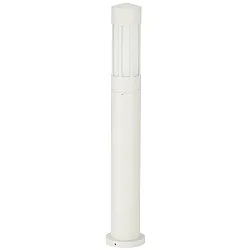 Bollard light Type No. 2249, E27, IP44, height 90cm, E27 QA55 max. 57W, cast alu / opal glass, white