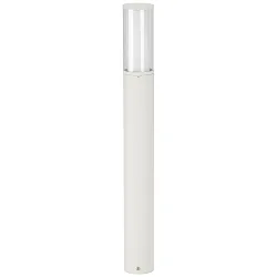 Bollard light Type No. 2269, IP44, height 90cm, E27 max. 20W (LED), stainless steel / acrylic glass, opal inside, white matt