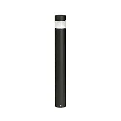 LED Bollard light Type No. 2295, 360° indirect symmetrical, 9W 3000K 1000lm, aluminum / plastic clear + opal, white