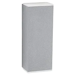 wall luminaire TYPE NO 2491 two-sided GU10 IP44, silver, transparent dimmable