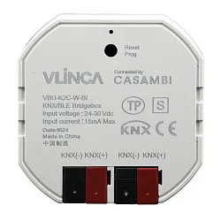 gateway GKNXBT programmable, KNX controllable, Bluetooth control signal output, white