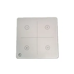 Bluetooth vægkontrol CASAMBI RWG4BT230 4-fold, indbygget version