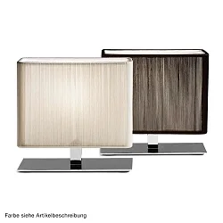 Bordlampe LT CLAVIUS XP E14 IP20, chrom, hvid dæmpbar