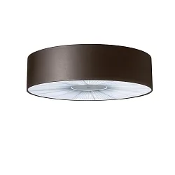 Loftlampe PL SKIN 160 med dæksel E27 IP20, brun, hvid dæmpbar