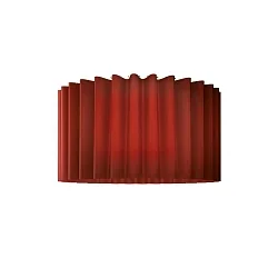 Loftlampe PL SKIRT 150 E27 IP20, rød, hvid dæmpbar