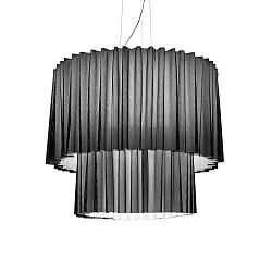 Pendel SP SKIRT 2 150 E27 IP20, sort, hvid dæmpbar