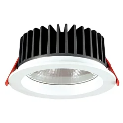 Blulaxa LED Downlight Indbygningslampe, 60°, varmhvid COB, 15W