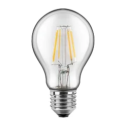 Blulaxa LED Filament Pæreformet Lyskilde RETRO klart, 300°, E27, varmhvid, glas, 4W