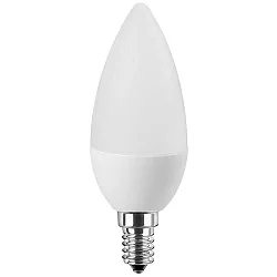 LED Lydkilde kerteformet E14, 5W, 470lm, 4000K normal hvid, 230°,