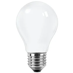 LED Filament Lyskilde pæreformet E27, 7W, 810lm, 4000K normal hvid, 300°, Glas opal