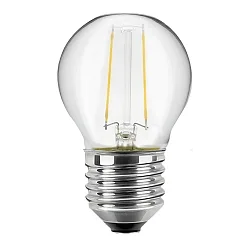 LED Lyskilde dråbeformet G45, 2,5W (25W), E27, 250lm, 2700K, glas klar