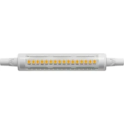LED stanglyskilde R7s 118mm R7s 8W 1100lm 3000K 300° CRI >80 