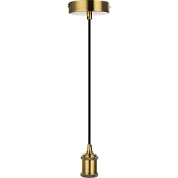 Pendel E27 IP20, bronze 