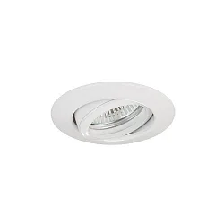 Downlight rund, svingbar GX5,3 IP20, dæmpbar