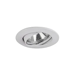 Downlight rund, svingbar GX5,3 IP20, hvid dæmpbar