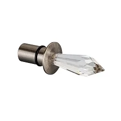 udgangselement FIBATEC FASER S2 / S2M lang, nikkel mat