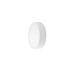 Udendørs wall luminaire EYE rund, CCT Switch, slagfast IP65, hvid mat 