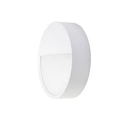 Udendørs wall luminaire EYE slagfast, med dæksel IP65, hvid mat 
