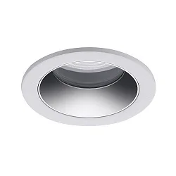 Indbygnings loftlampe ALTERO-R rund, direkte IP44, chrom, hvid dæmpbar