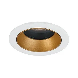 Indbygnings loftlampe ALTERO-R rund, direkte IP44, guld, hvid dæmpbar